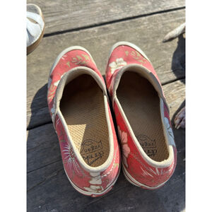 Dansko Frida Sandal Orange Strappy Open Toe Wedge Sandals Sz 38